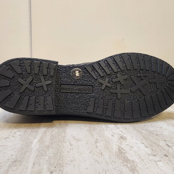 Easy Spirit Womens Eflex Juna Black Leather 8M - A021 - Picture 5 of 12